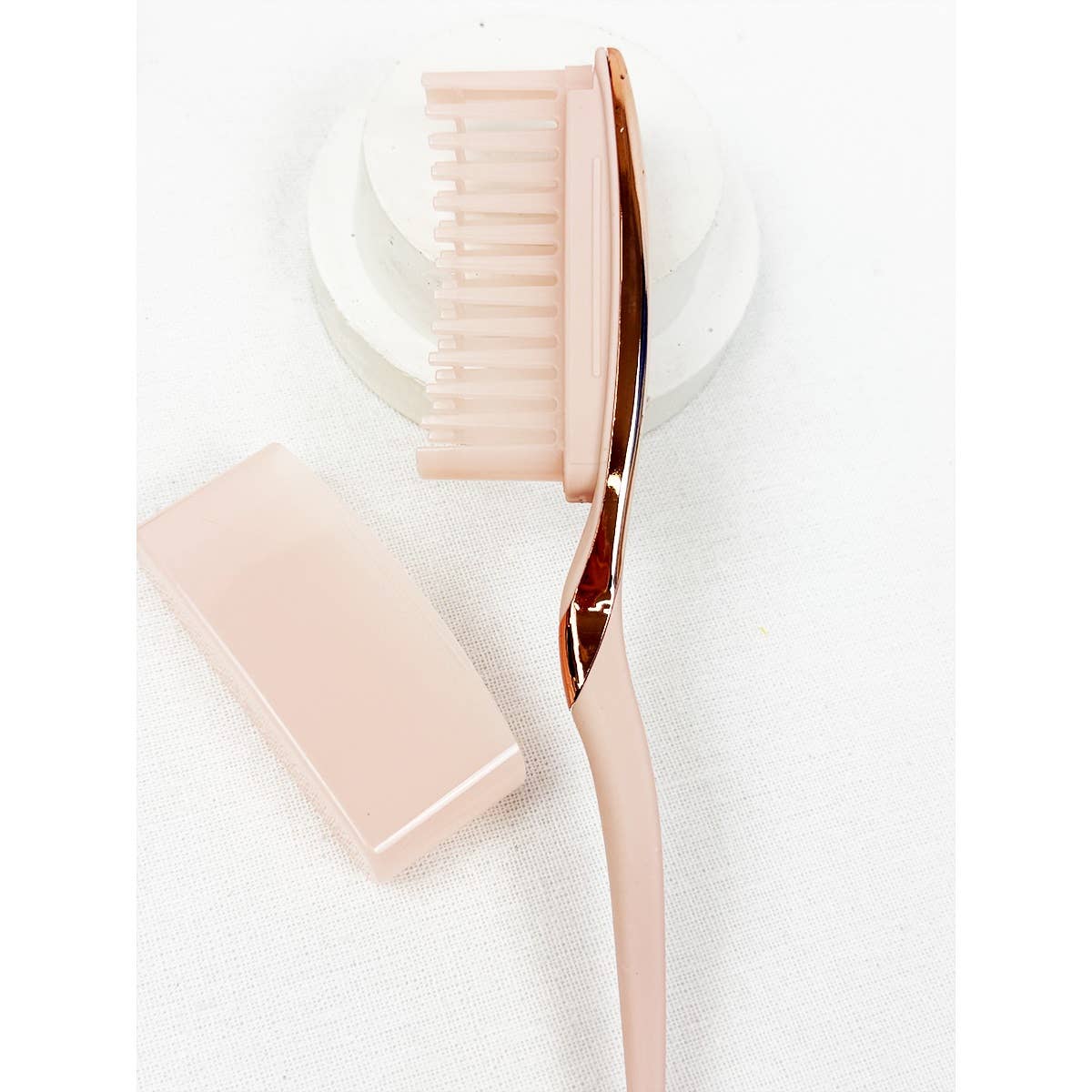 Volume Hair Brush With Tail Handle Back Combing For All Hair Types