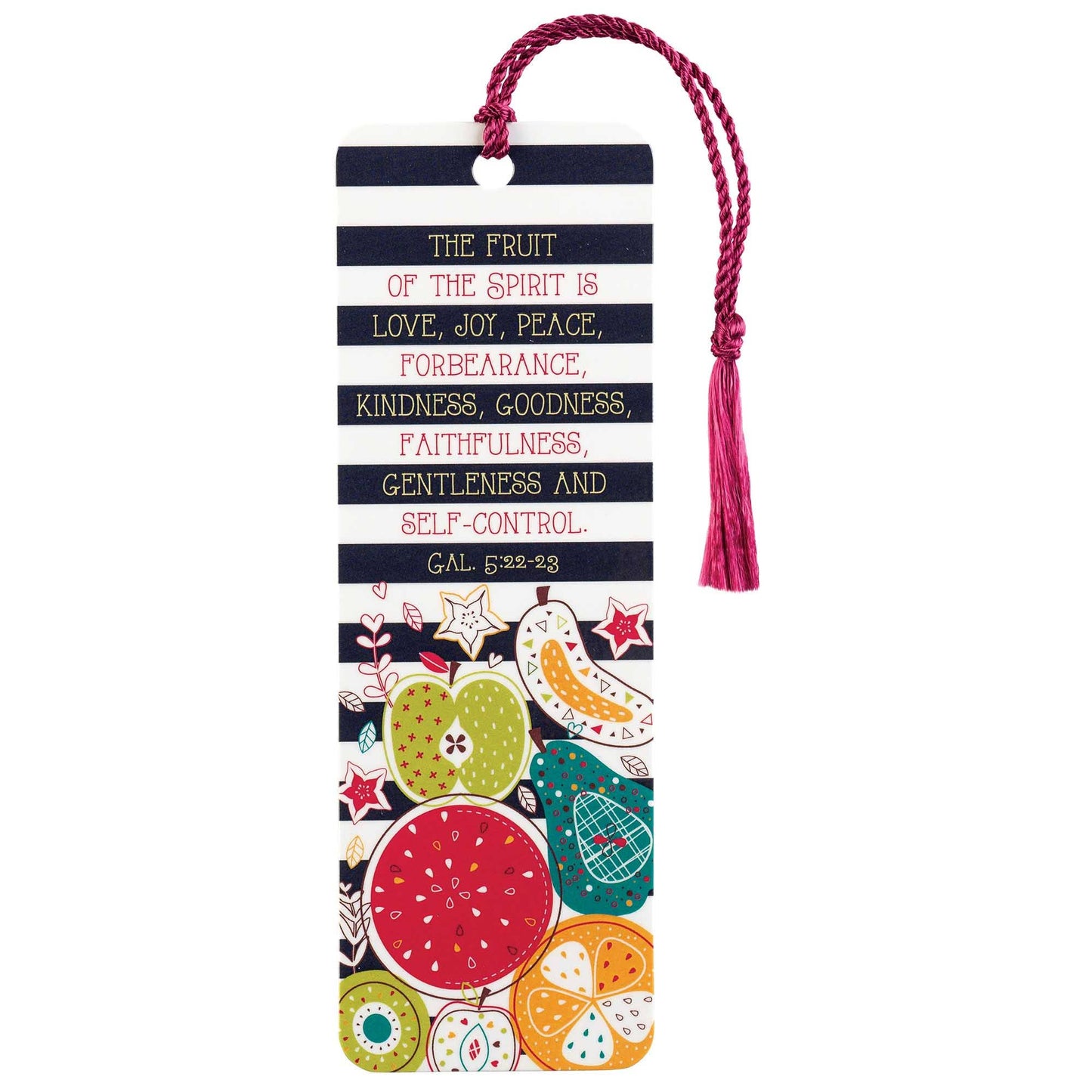 Fruit Of The Spirit Tassel Bookmark –  Faith-Based Gift