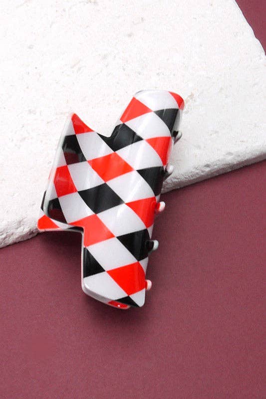 Hair Claw Clips French Retro Style Soft Grip Timeless Accessory