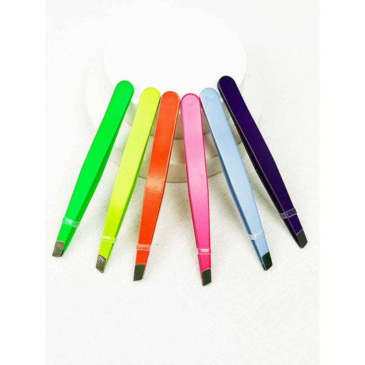 Eyebrow Tweezer - THE BEST - Slanted Stainless Steel Professional Beauty Tool
