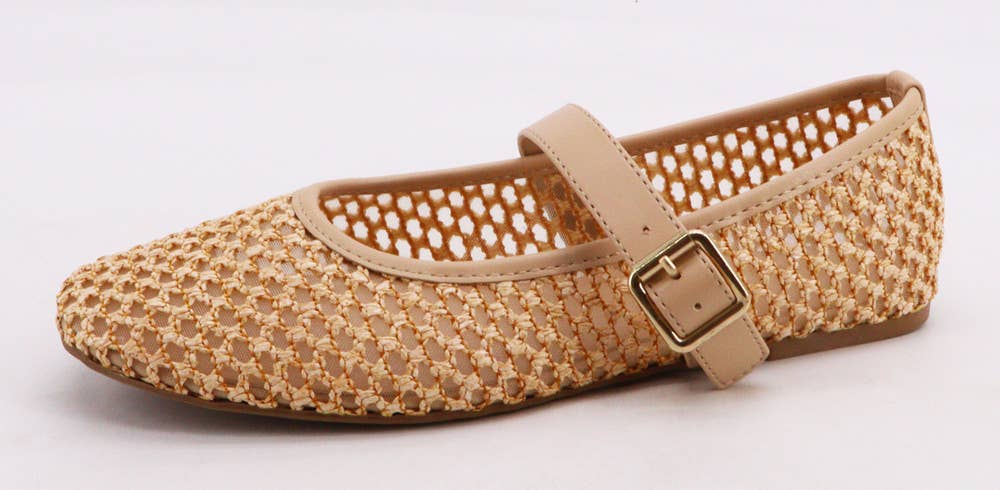 Trendy Ballet Flats With Straps
