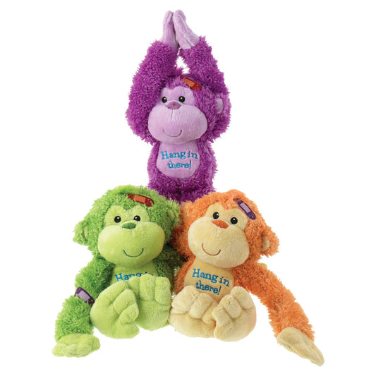 Hang In There Bandaged Monkey Plush | Get Well Giggles And Recovery