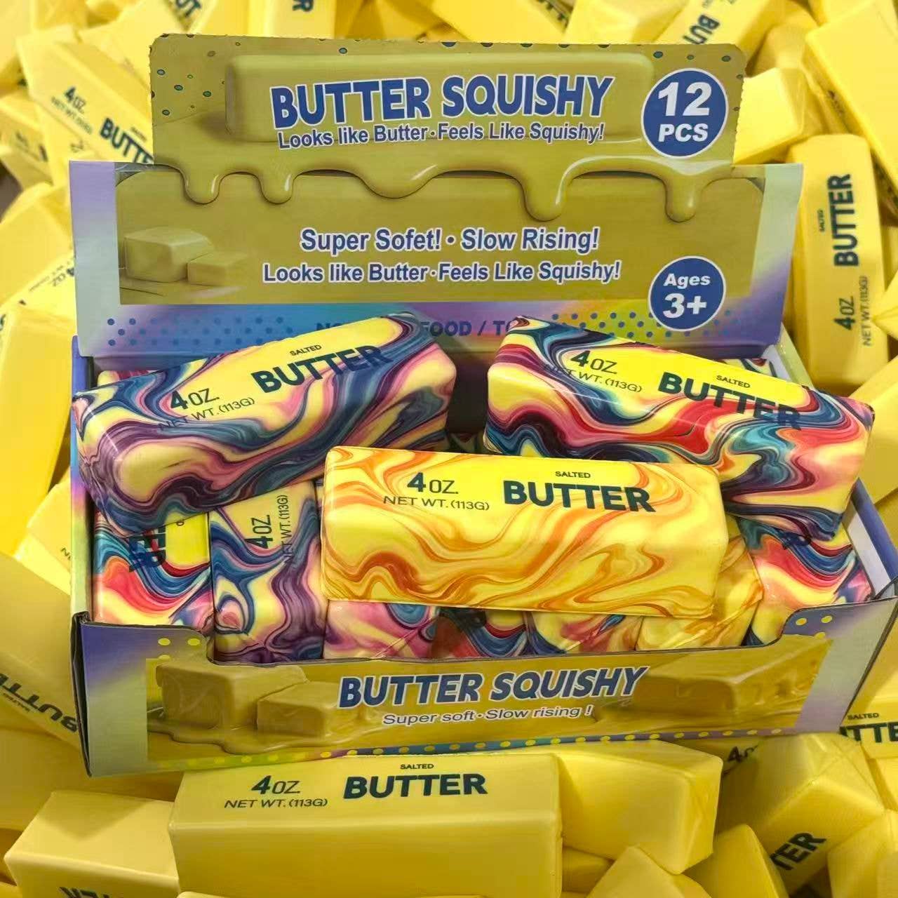 Tie Dye Butter Squishy | Super Soft